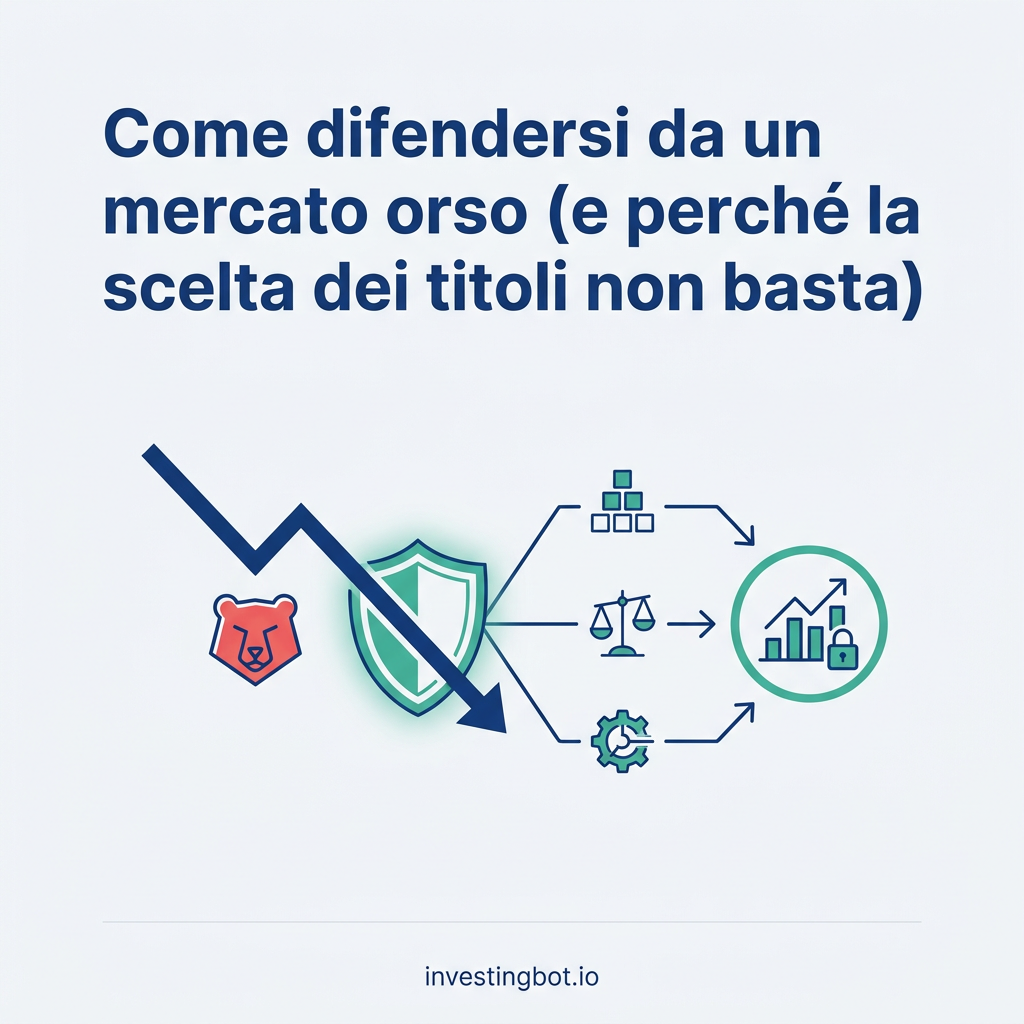 Copertina — Come difendersi da un mercato orso (e perché la scelta dei titoli non basta)