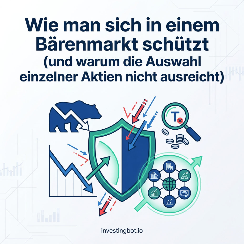 Cover [DE] — Wie man sich in einem Bärenmarkt schützt (und warum die Auswahl einzelner Aktien nicht ausreicht)