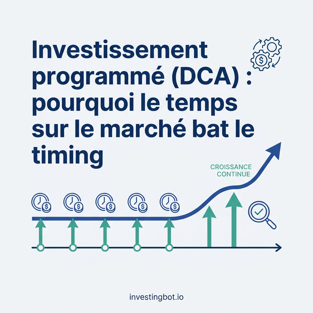 Cover [FR] — Investissement programmé (DCA) : pourquoi le temps sur le marché bat le timing