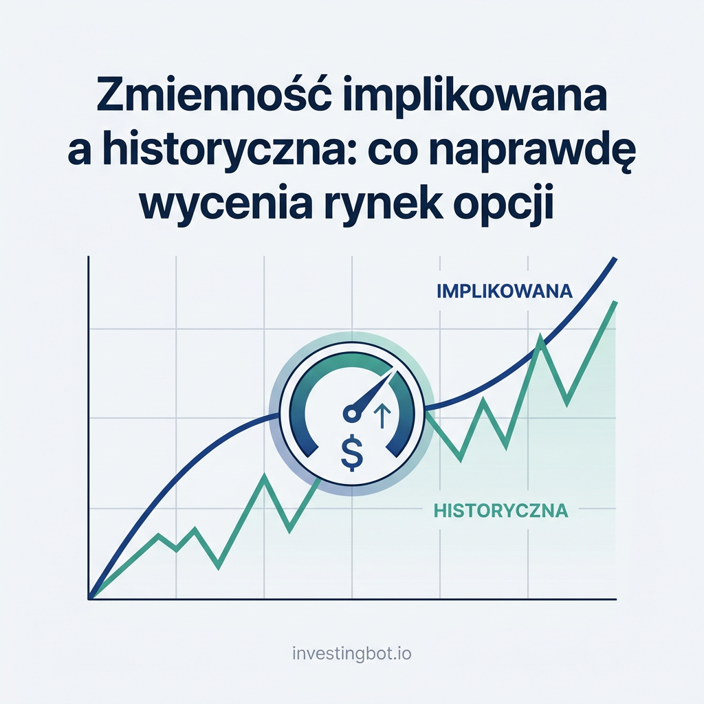 Cover [PL] Zmienność implikowana a historyczna: co naprawdę wycenia rynek opcji