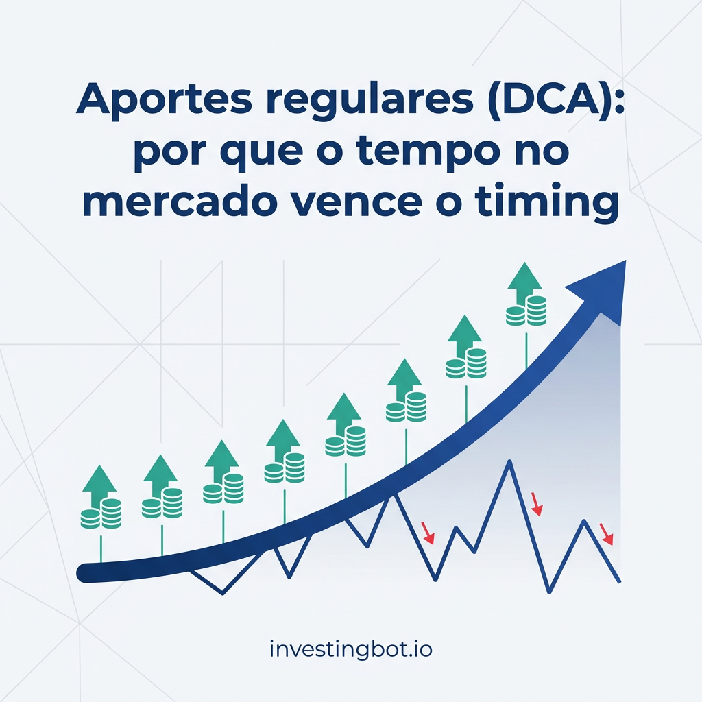 Cover [PT] Aportes regulares (DCA): por que o tempo no mercado vence o timing