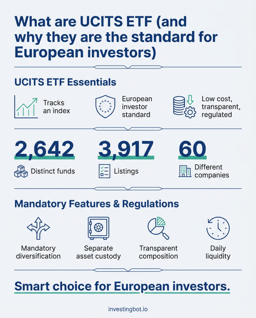 Infographic — What are UCITS ETFs (and why they are the standard for European investors)