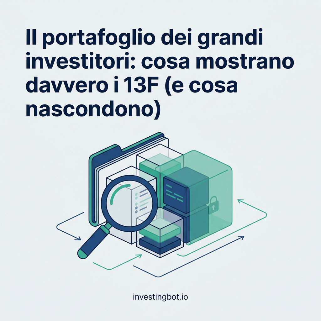Copertina [IT] — Il portafoglio dei grandi investitori: cosa mostrano davvero i 13F (e cosa nascondono)