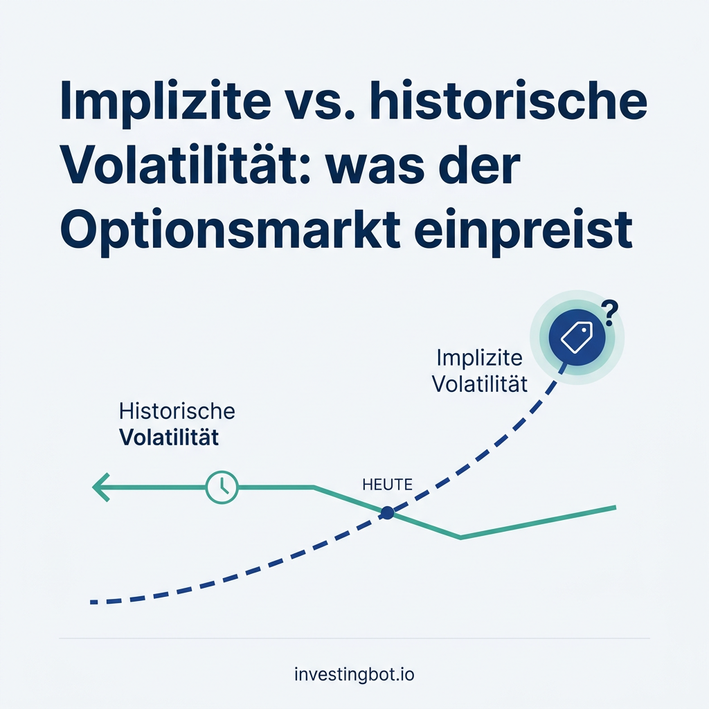 Implizite vs. historische Volatilität: was der Optionsmarkt einpreist