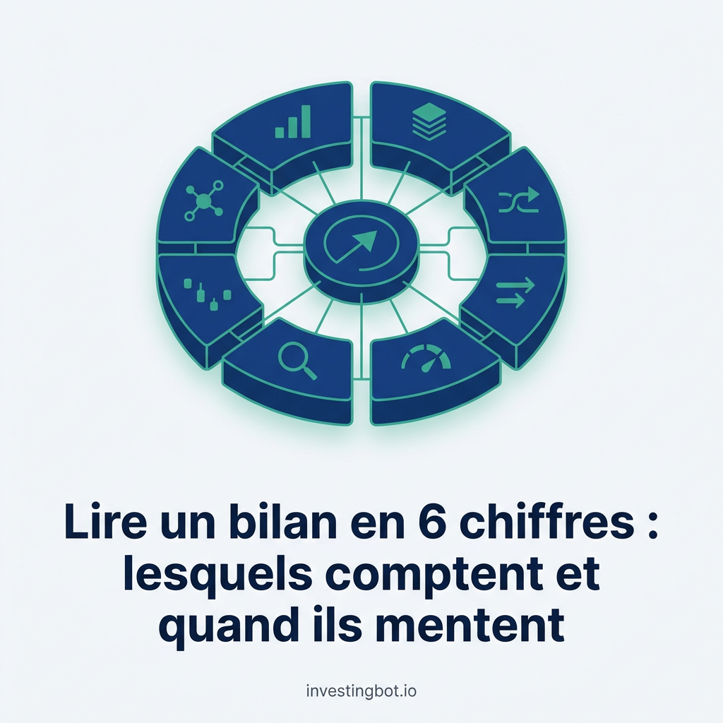 Lire un bilan en 6 chiffres : schema circulaire de donnees financieres