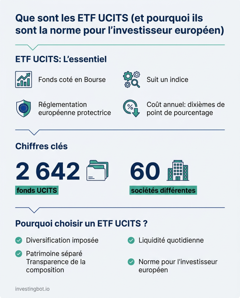 Que sont les ETF UCITS (et pourquoi ils sont la norme pour l'investisseur européen)