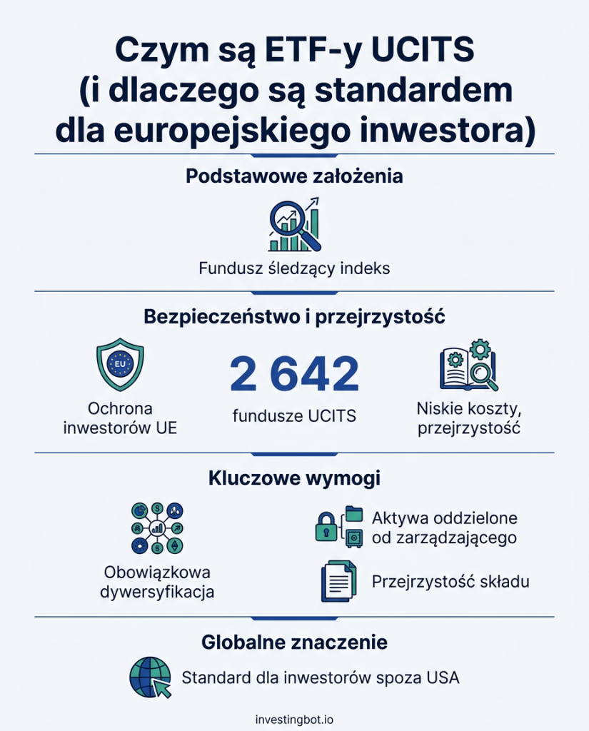 Czym są ETF-y UCITS (i dlaczego są standardem dla europejskiego inwestora)