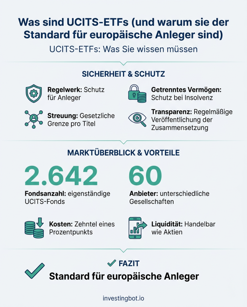 Was sind UCITS-ETFs (und warum sie der Standard für europäische Anleger sind)